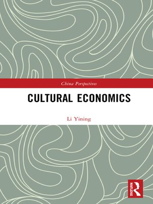 cover image of Cultural Economics
